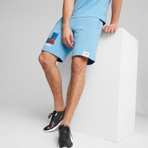BMW M Motorsport Graphic 10" Men's Shorts, Day Dream, extralarge-IND